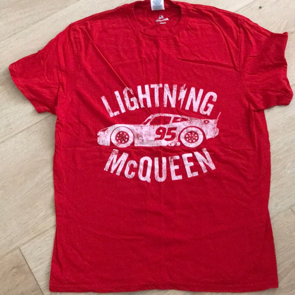 Red Lightning McQueen Graphic T-Shirt